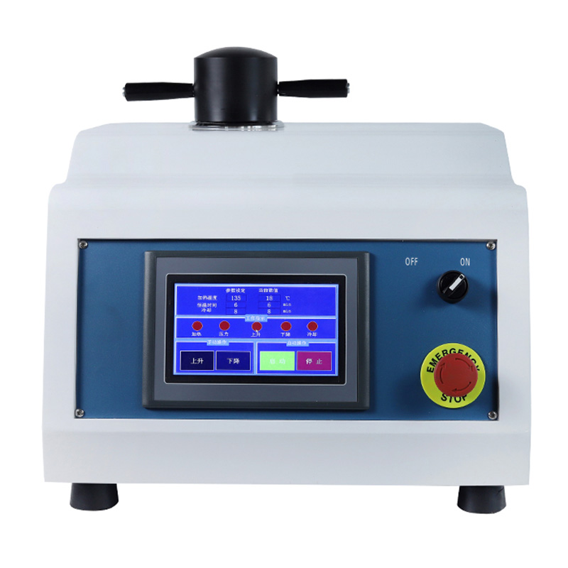 آلة تركيب العينات المعدنية الأوتوماتيكية بالكامل ZXQ-1 مع تبريد الماء